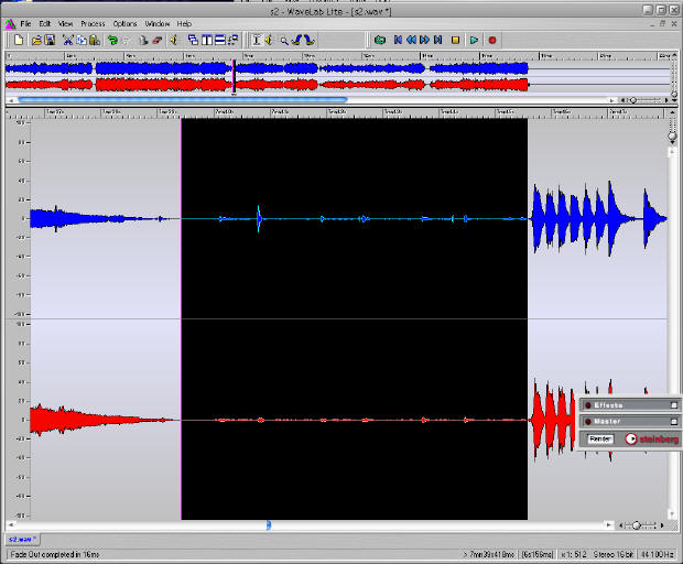 Editing out noise