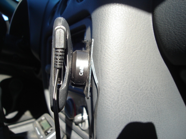 iPod stuck to dash