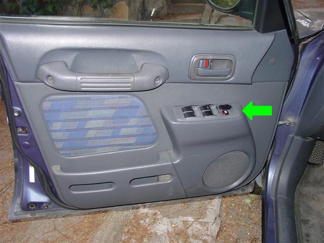 Rav4 Window switch panel