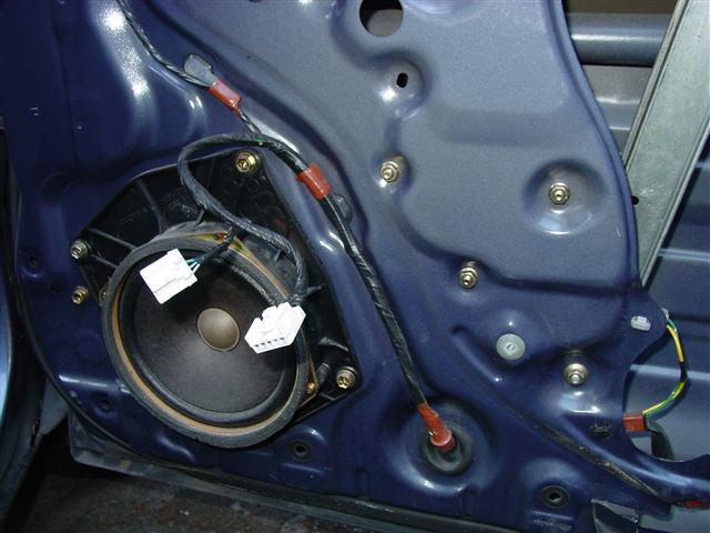 Rav4 speaker housing