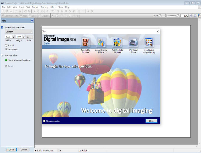 Welcome Screen