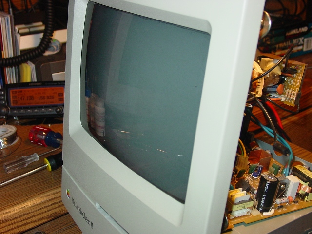 Bad Apple Classic monitor installed