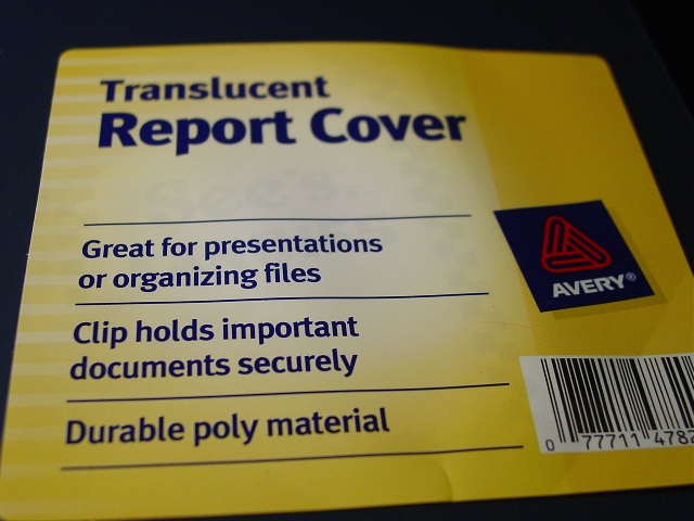Report cover