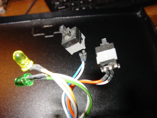 Front panel lights