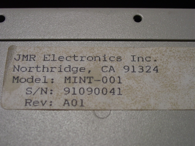 The JMR Electronics Label