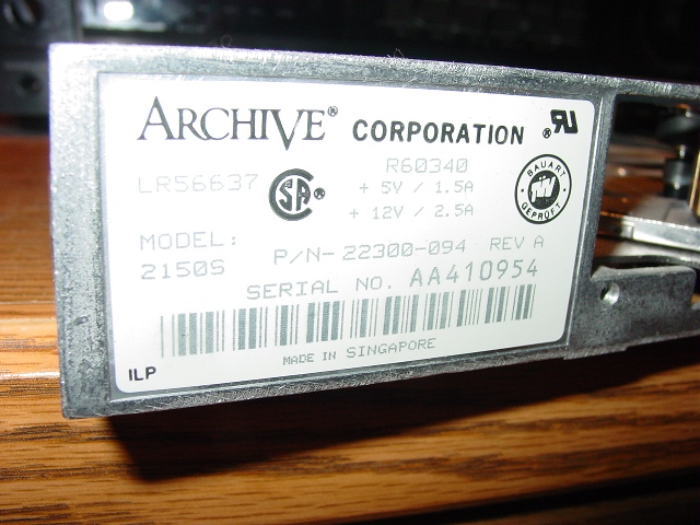 An Archive 2150S