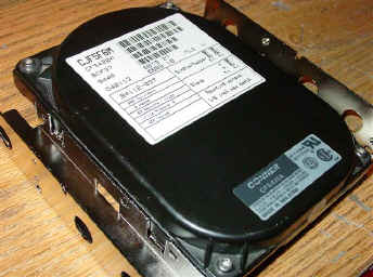 old 80mb hard drive