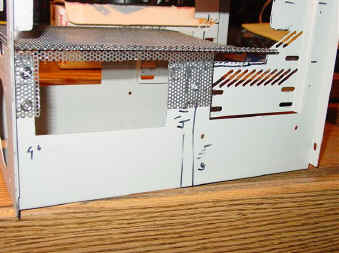 Final trim of the tray,
