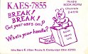 kaes7855 : cb, qsl