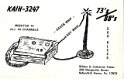 kain3247 : cb, qsl