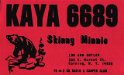 kaya6689 : cb, qsl