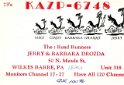 kazp6748 : cb, qsl