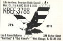 kbef3788 : cb, qsl