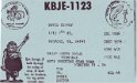 kbje1123-a : cb, qsl