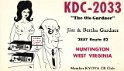 kdc2033 : cb, qsl