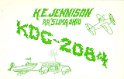 kdc2084 : cb, qsl