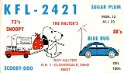 kfl2421 : cb, qsl