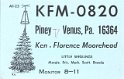 kfm0820 : cb, qsl