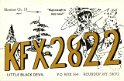 kfx2822 : cb, qsl