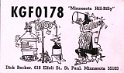 kgf0178 : cb, qsl