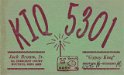 kiq5301 : cb, qsl