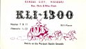 kli1300 : cb, qsl