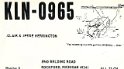 kln0965 : cb, qsl