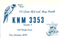 knm3353 : cb, qsl