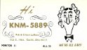 knm5889 : cb, qsl
