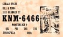 knm6466 : cb, qsl