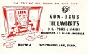kon0898 : cb, qsl