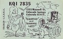 kqi7835 : cb, qsl
