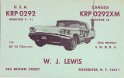 krp0292 : cb, qsl