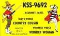 kss9692 : cb, qsl