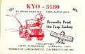 kyo3180 : cb, qsl